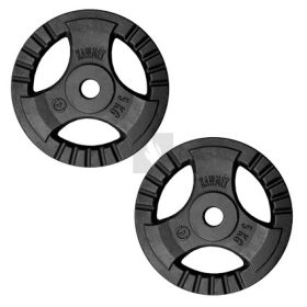 KAWMET súlytárcsa szett 2×5 kg (28,5 mm)