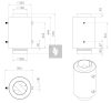HITZE vízteres hődob csőkígyós, 200 mm füstcső átmérőhöz
